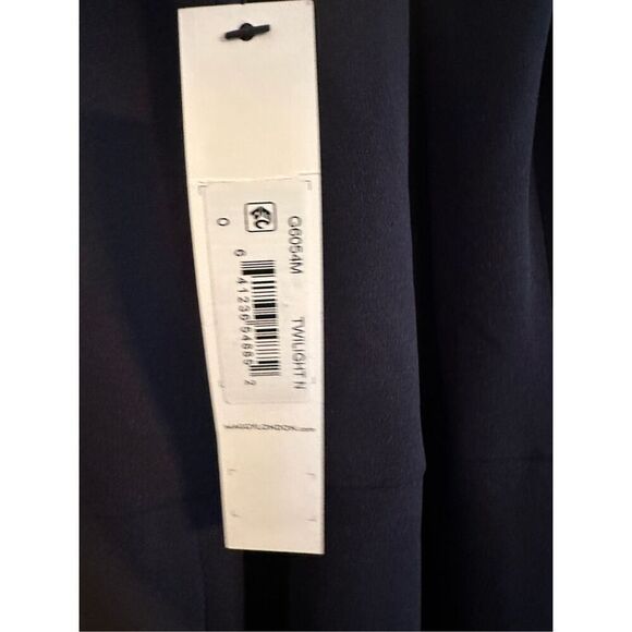 Maggy London Elegant navy small Halter Cocktail Dress for Women - Picture 7 of 10